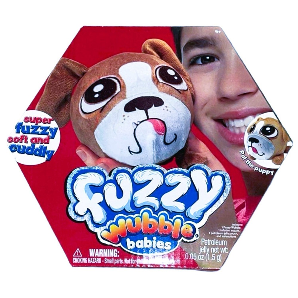 NEW Wubble Babies Fuzzy Cuddly Pal the Puppy